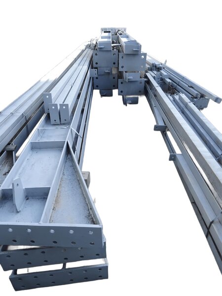 Vand structura metalica 18m x 12m x 6m, completa plafon si laterale IPE 300
