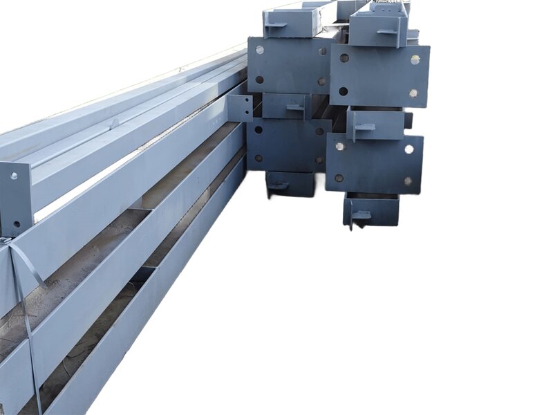 Vand structura metalica 18m x 12m x 6m, completa plafon si laterale IPE 300