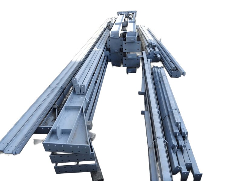 Vand structura metalica 18m x 12m x 6m, completa plafon si laterale IPE 300